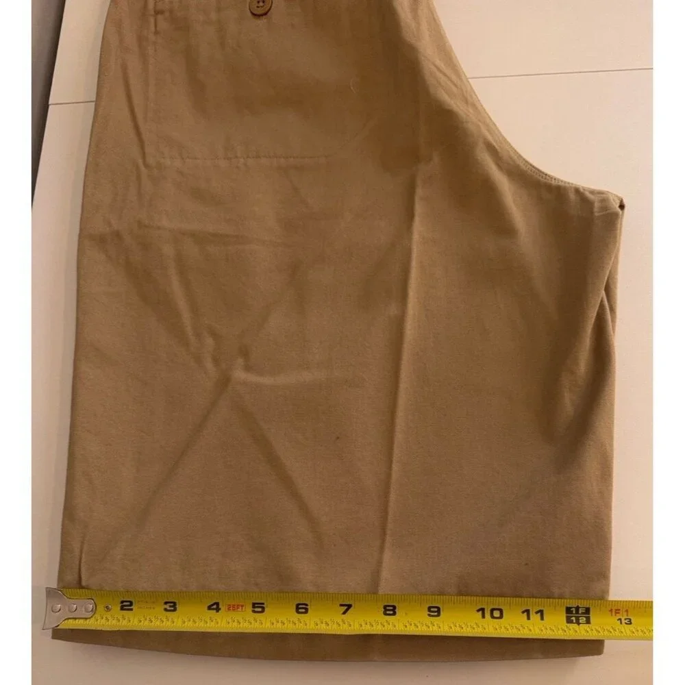 North Face Men’s Khaki Cotton Shorts 38 Hiking Tan Gorpcore NWOT